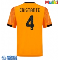 AS Roma Bryan Cristante #4 Gostujuci Dres 2025-26 Kratak Rukav